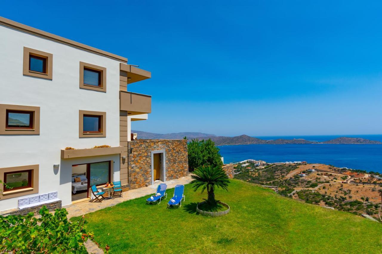 Aggeliki Stunning Elounda View Apartment Екстериор снимка