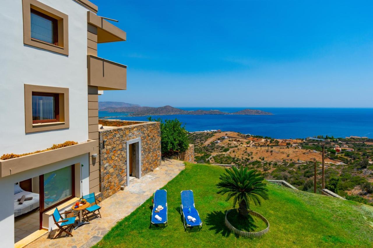 Aggeliki Stunning Elounda View Apartment Екстериор снимка