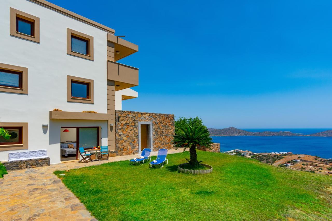 Aggeliki Stunning Elounda View Apartment Екстериор снимка